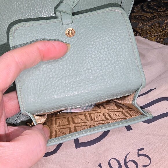 Lodis Jade Leather Elia Crossbody Bag and Matching Wallet - New - Picture 11 of 11